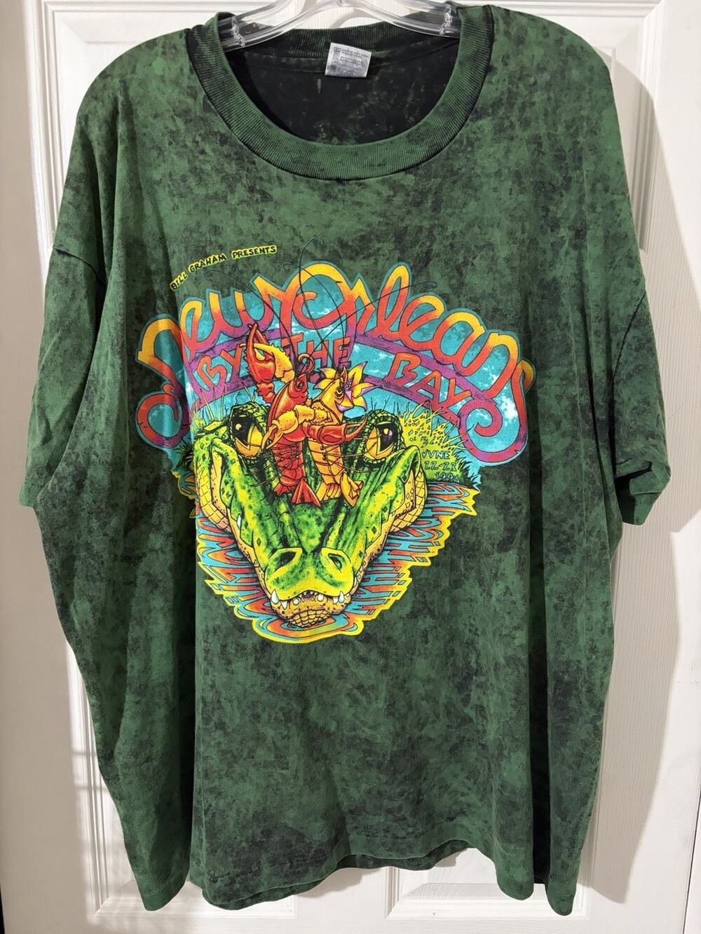 Bill Graham Presents New Orleans By The Bay Shirt Sz XL 90s